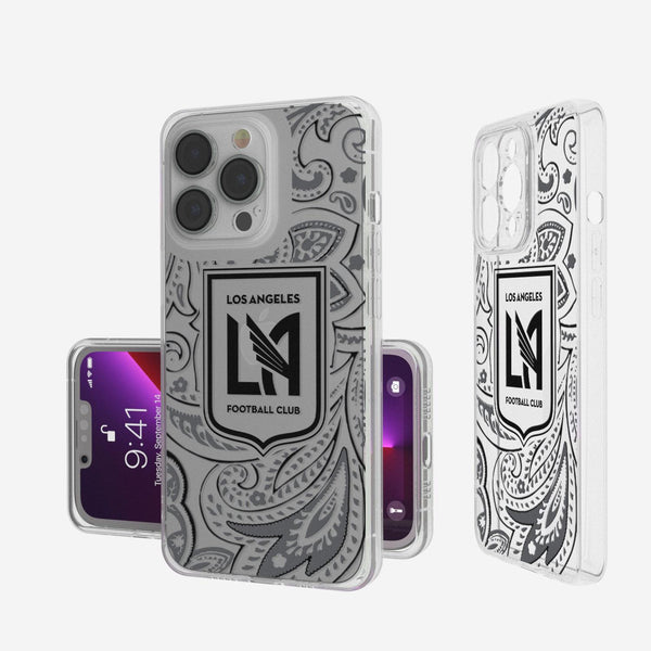 Los Angeles Football Club   Paisley iPhone Clear Case