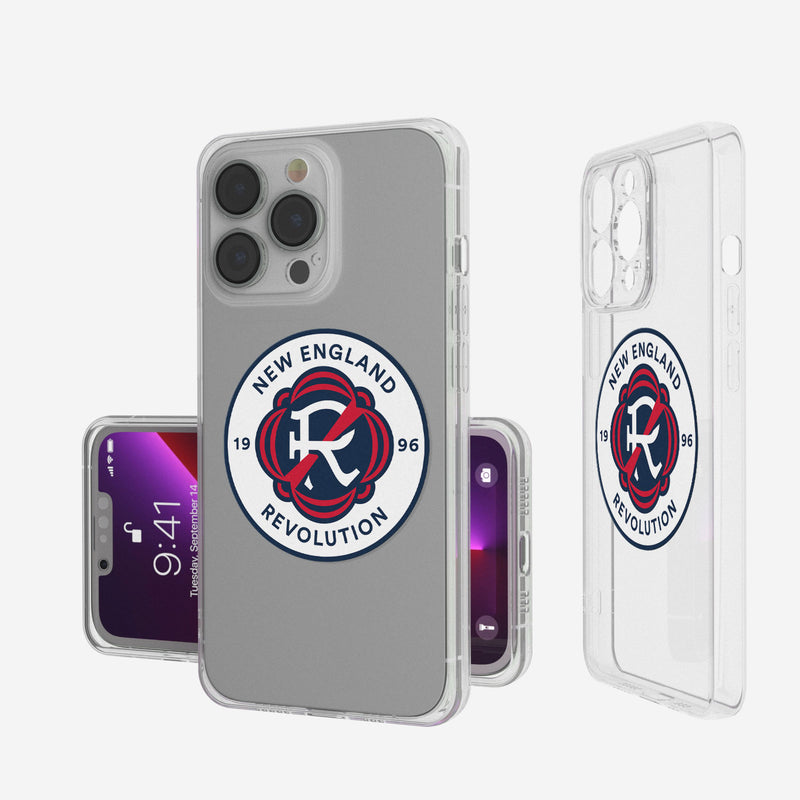 New England Revolution  Insignia iPhone 7 / 8 / SE Clear Slim Case