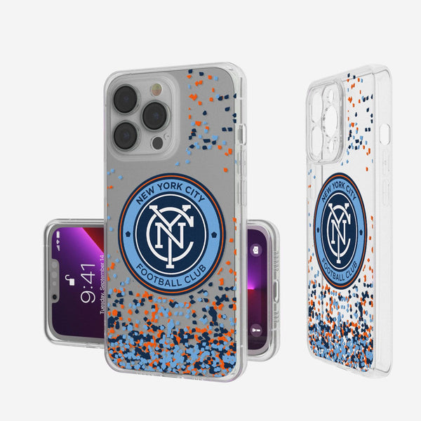 New York City FC  Confetti iPhone Clear Case