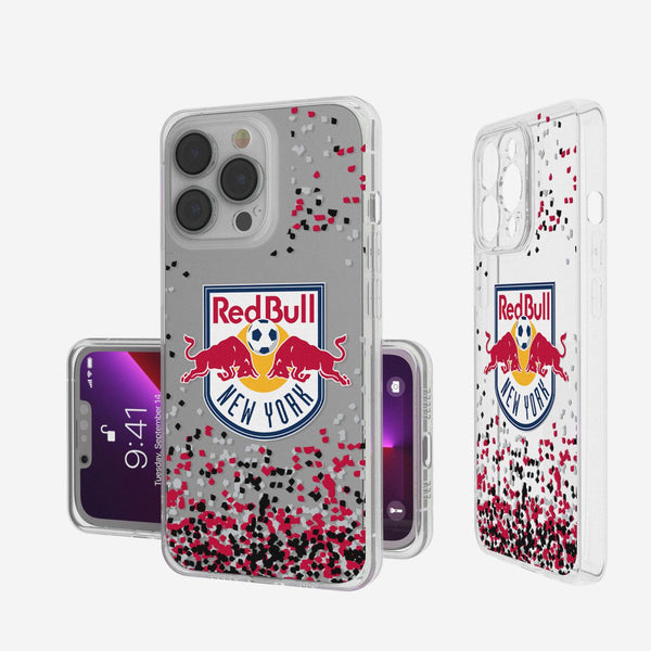New York Red Bulls  Confetti iPhone Clear Case