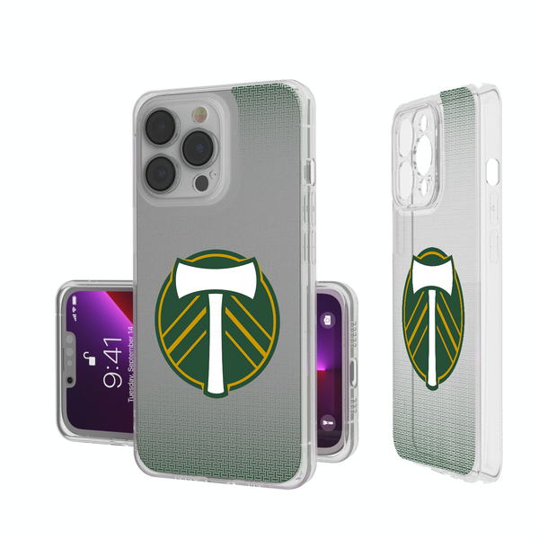Portland Timbers   Linen iPhone Clear Phone Case