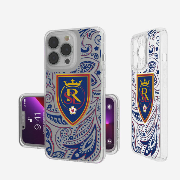 Real Salt Lake   Paisley iPhone Clear Case