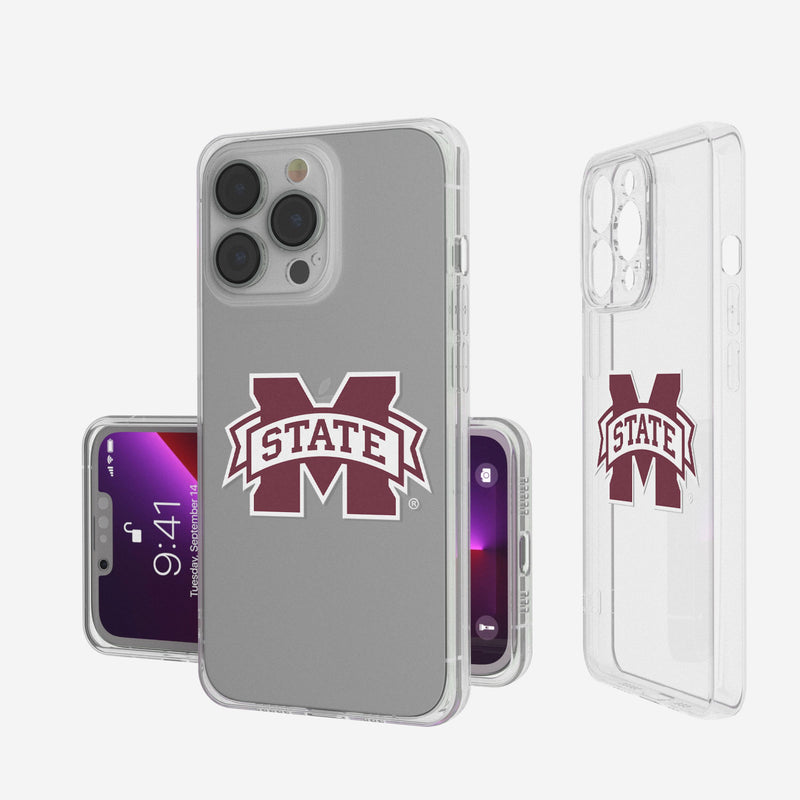 Mississippi State Bulldogs Insignia iPhone 7 / 8 Clear Slim Case