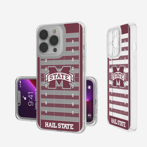 Mississippi State Bulldogs Football Field iPhone Clear Case