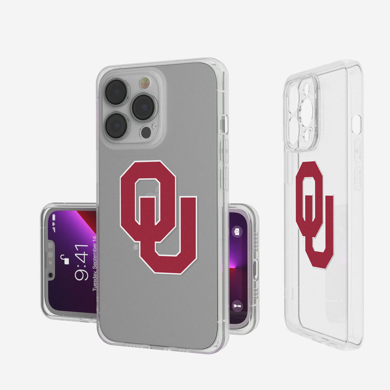 Oklahoma Sooners Insignia iPhone 7 / 8 Clear Slim Case