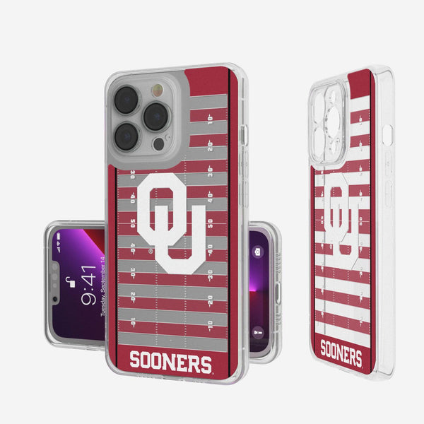 Oklahoma Sooners Football Field iPhone Clear Case