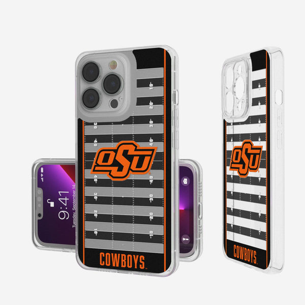 Oklahoma State Cowboys Football Field iPhone Clear Case