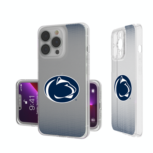 Penn State Nittany Lions Linen iPhone Clear Phone Case