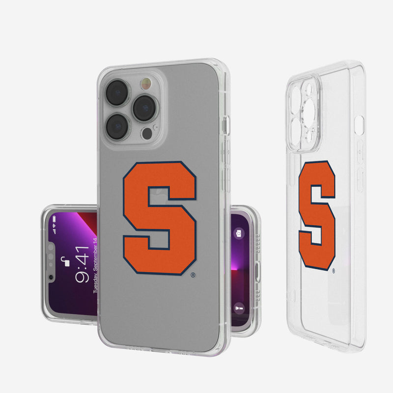 Syracuse Orange Insignia iPhone 7 / 8 Clear Slim Case