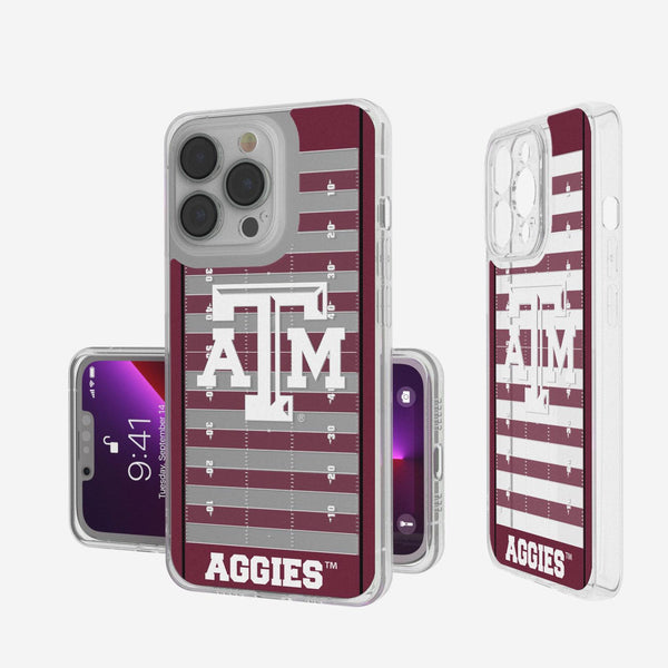 Texas A&M Aggies Football Field iPhone Clear Case