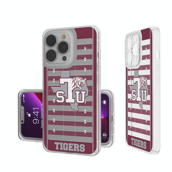Texas Southern Tigers Football Field iPhone Clear Case