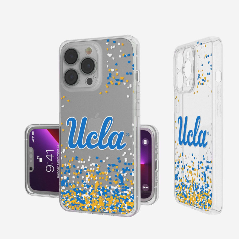 UCLA Bruins Confetti iPhone Clear Case
