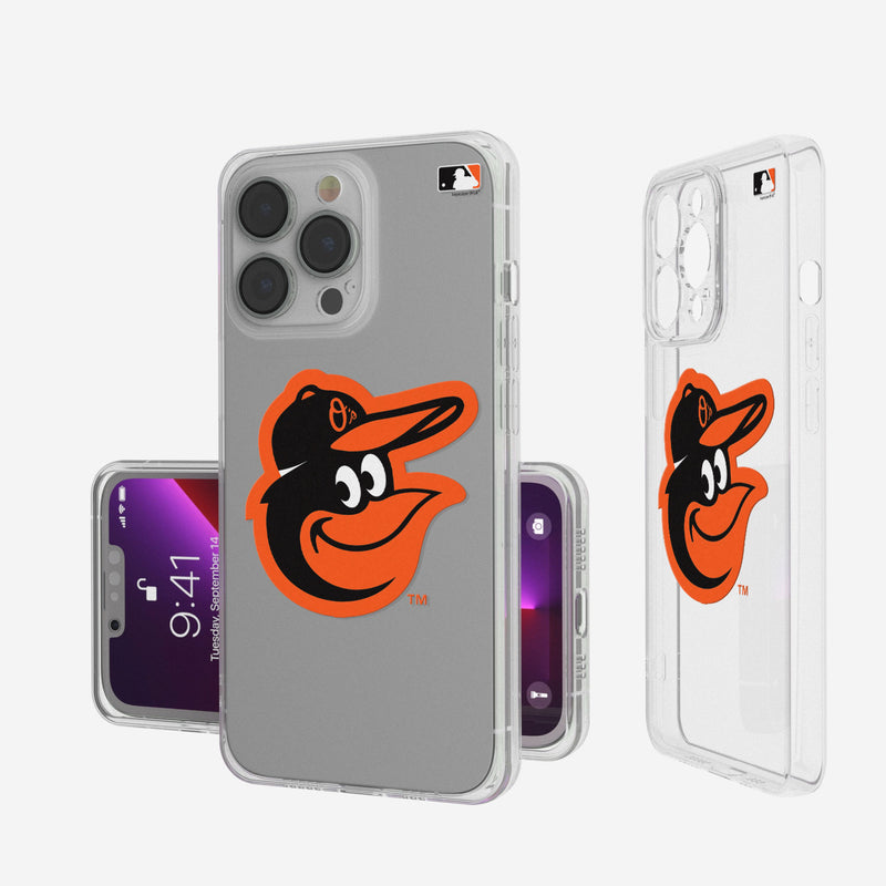 Baltimore Orioles Insignia iPhone 7 / 8 / SE Clear Slim Case