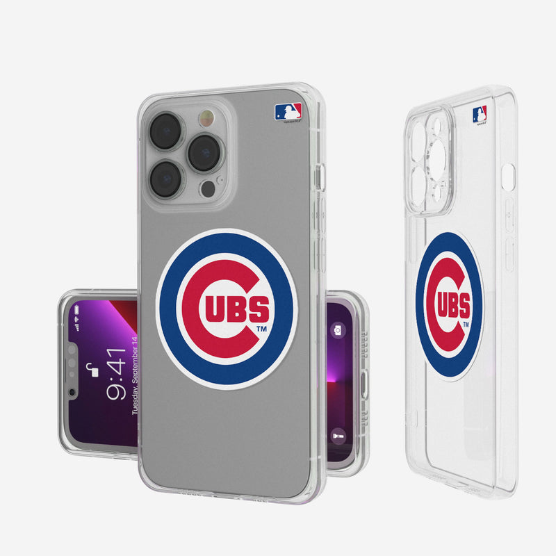 Chicago Cubs Insignia iPhone 7 / 8 / SE Clear Slim Case