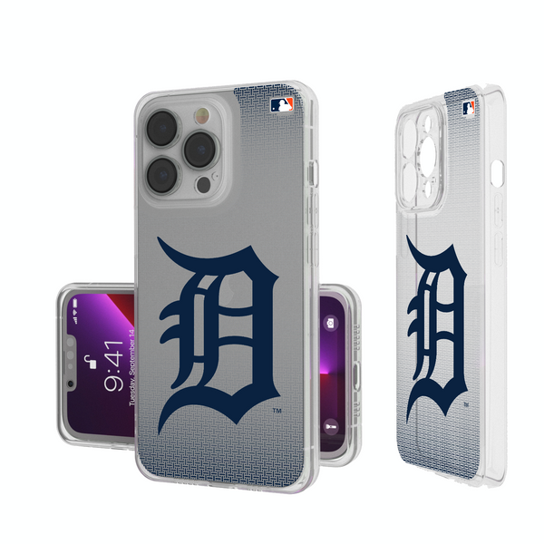 Detroit Tigers Linen iPhone Clear Phone Case