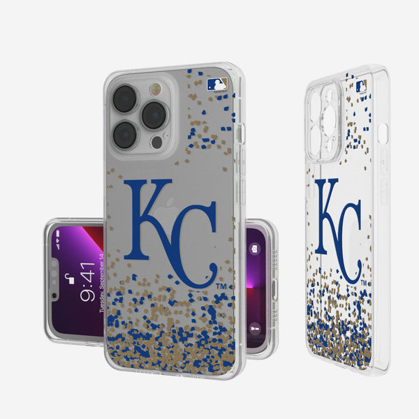 Kansas City Royals Confetti iPhone Clear Case