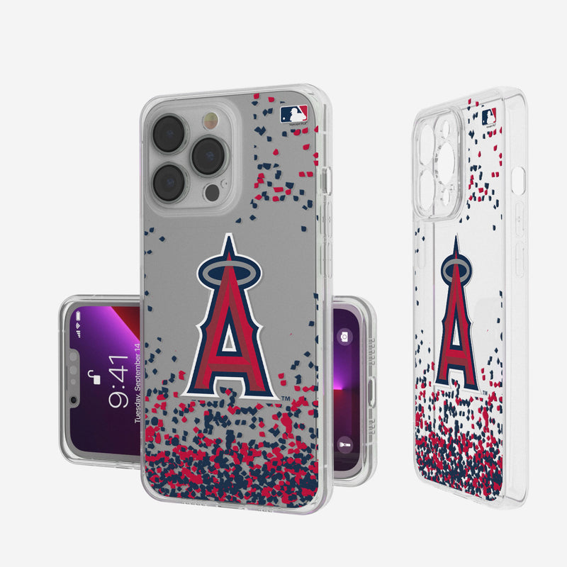 Los Angeles Angels Confetti iPhone Clear Case