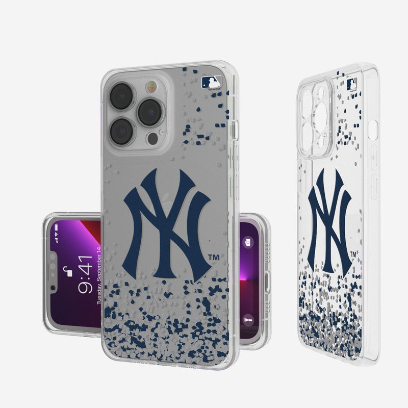 New York Yankees Confetti iPhone Clear Case