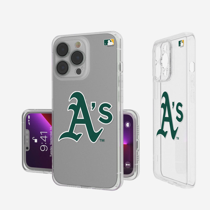 Oakland Athletics Insignia iPhone 7 / 8 Clear Slim Case