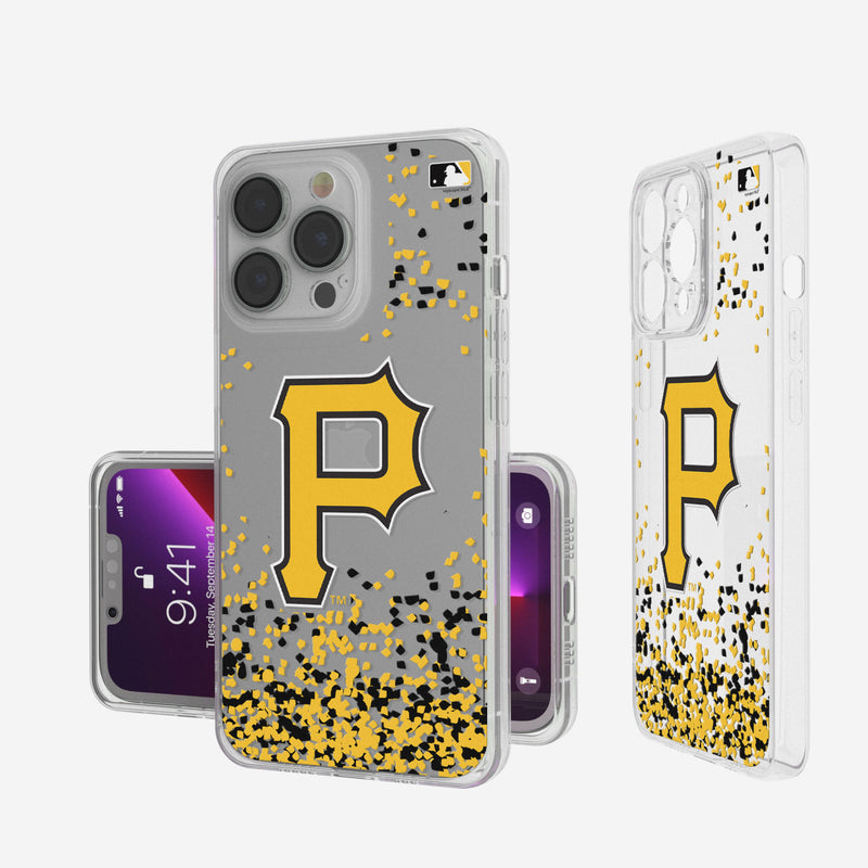 Pittsburgh Pirates Confetti iPhone Clear Case