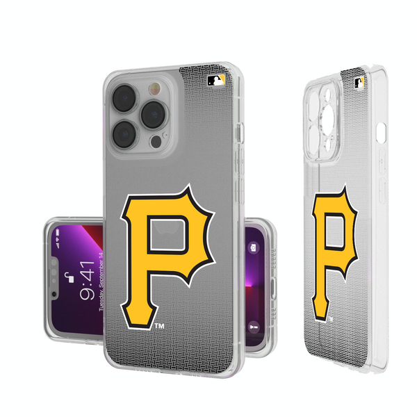 Pittsburgh Pirates Linen iPhone Clear Phone Case