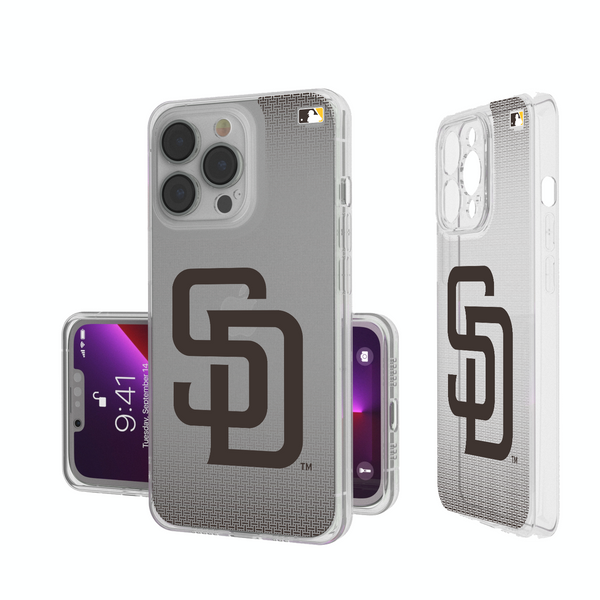 San Diego Padres Linen iPhone Clear Phone Case