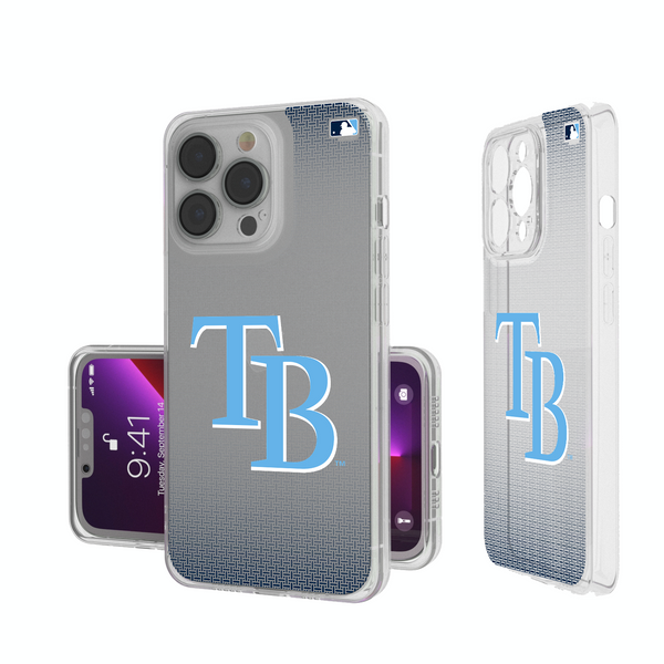 Tampa Bay Rays Linen iPhone Clear Phone Case