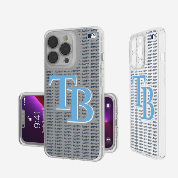 Tampa Bay Rays Blackletter iPhone Clear Case