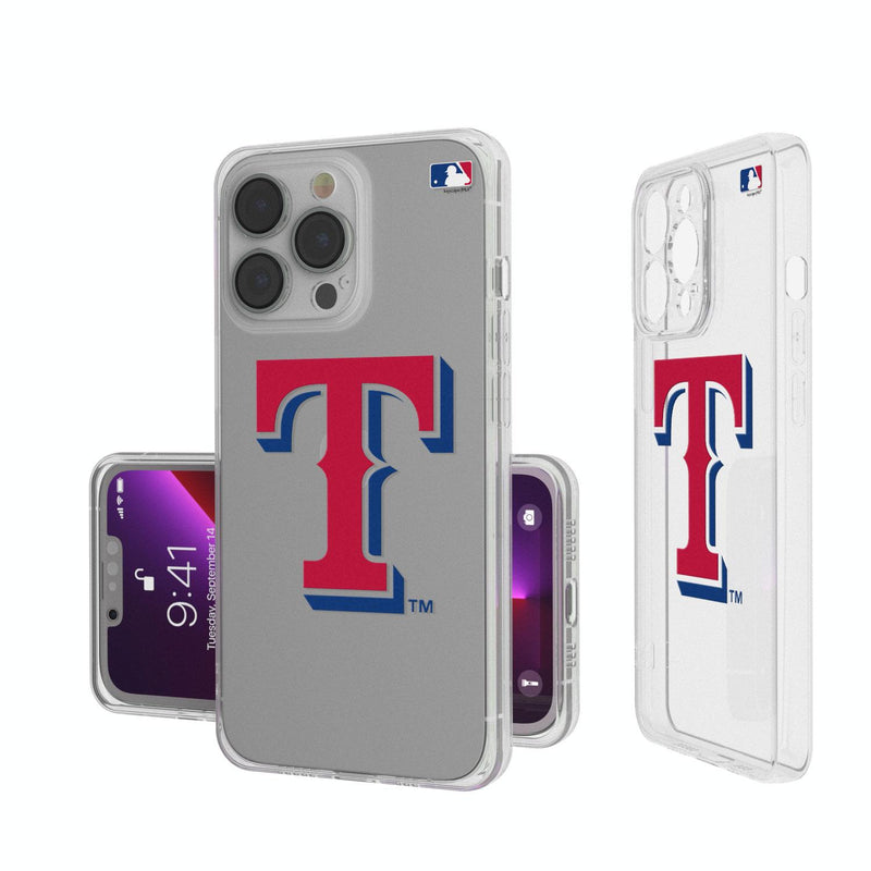 Texas Rangers Insignia iPhone 7 / 8 / SE Clear Slim Case