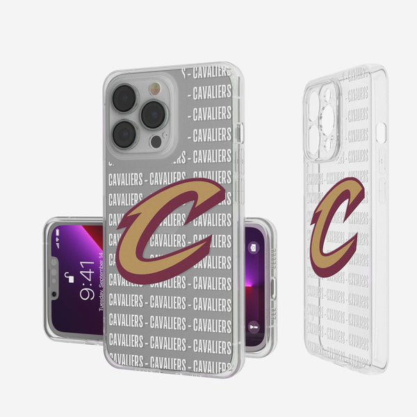 Cleveland Cavaliers Blackletter iPhone Clear Case