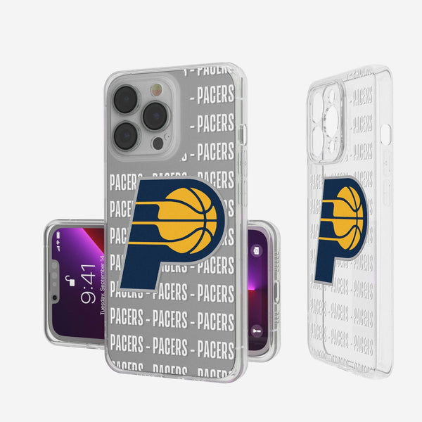 Indiana Pacers Blackletter iPhone Clear Case