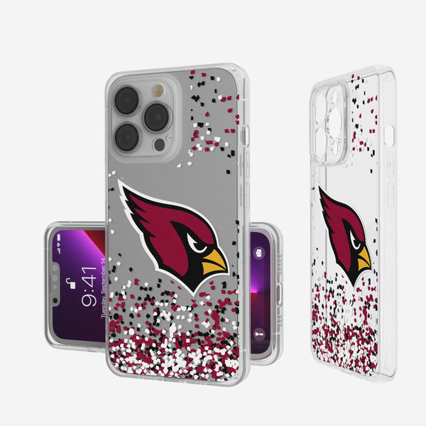 Arizona Cardinals Confetti iPhone Clear Case