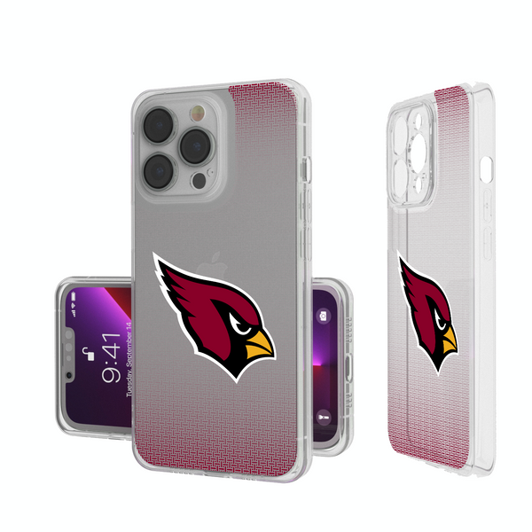 Arizona Cardinals Linen iPhone Clear Phone Case