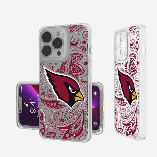 Arizona Cardinals Paisley iPhone Clear Case