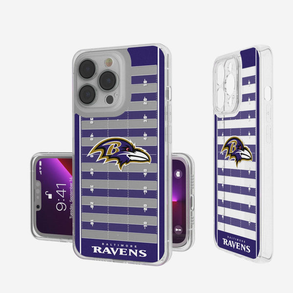 Baltimore Ravens Football Field iPhone Clear Case