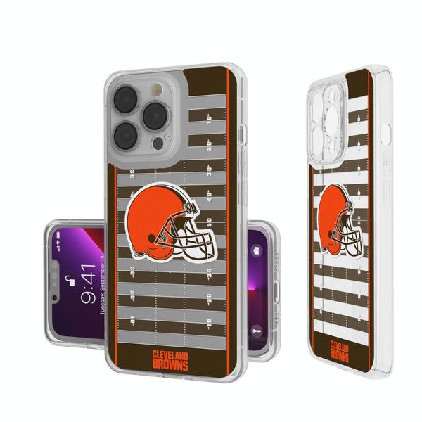 Cleveland Browns Football Field iPhone Clear Case