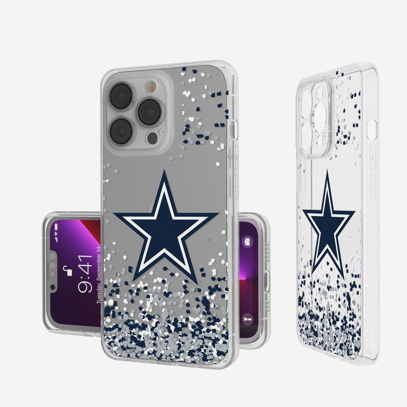 Dallas Cowboys Confetti iPhone Clear Case