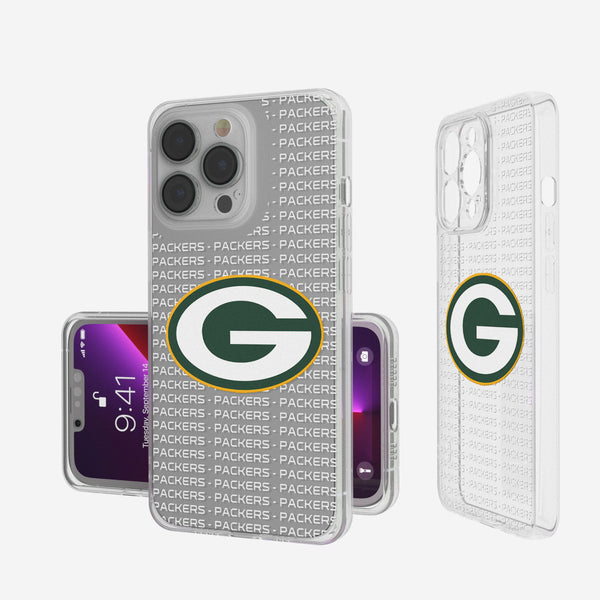 Green Bay Packers Blackletter iPhone Clear Case