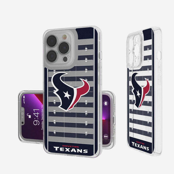 Houston Texans Football Field iPhone Clear Case