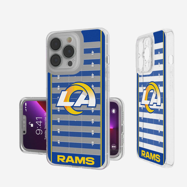 Los Angeles Rams Football Field iPhone Clear Case