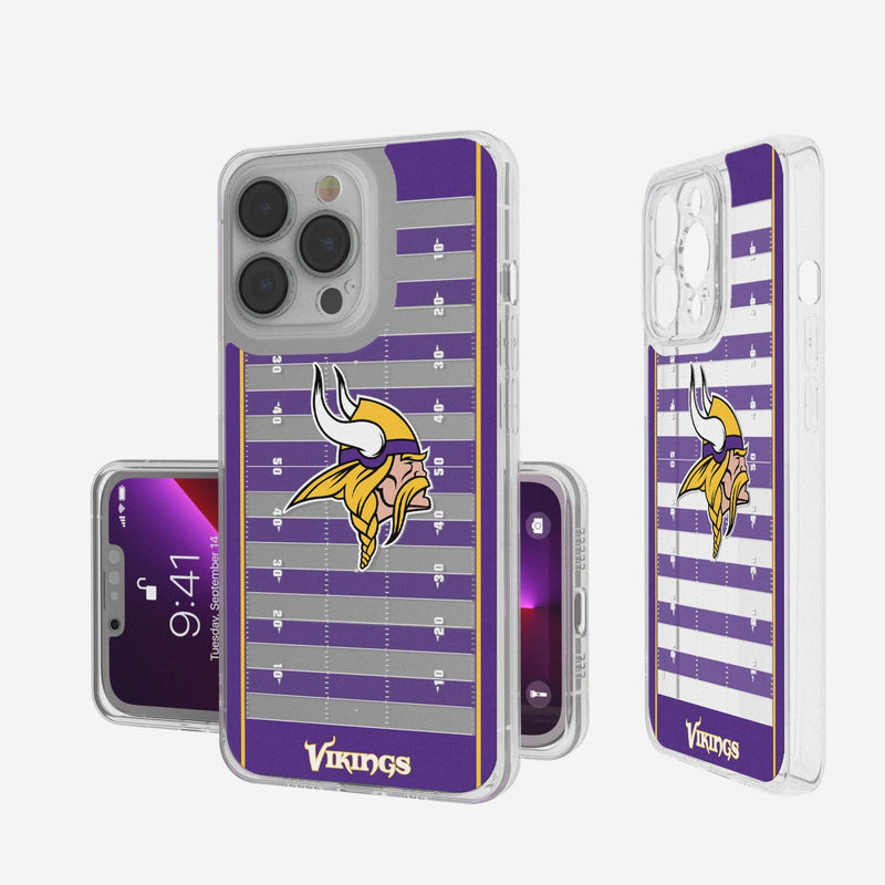 Minnesota Vikings Football Field iPhone Clear Case