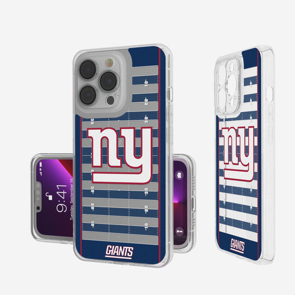 New York Giants Football Field iPhone Clear Case