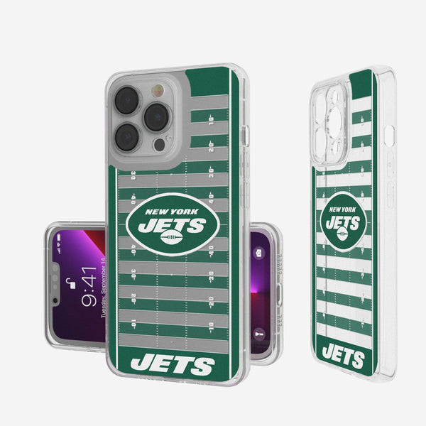 New York Jets Football Field iPhone Clear Case