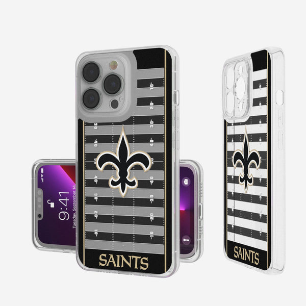 New Orleans Saints Football Field iPhone Clear Case