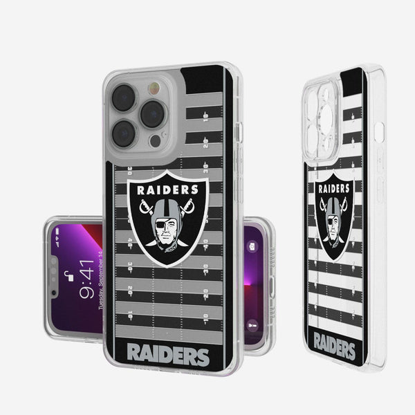 Las Vegas Raiders Football Field iPhone Clear Case