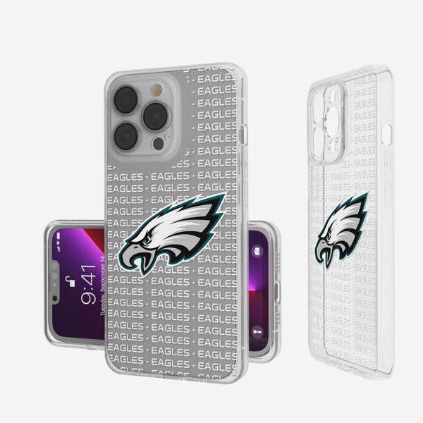 Philadelphia Eagles Blackletter iPhone Clear Case