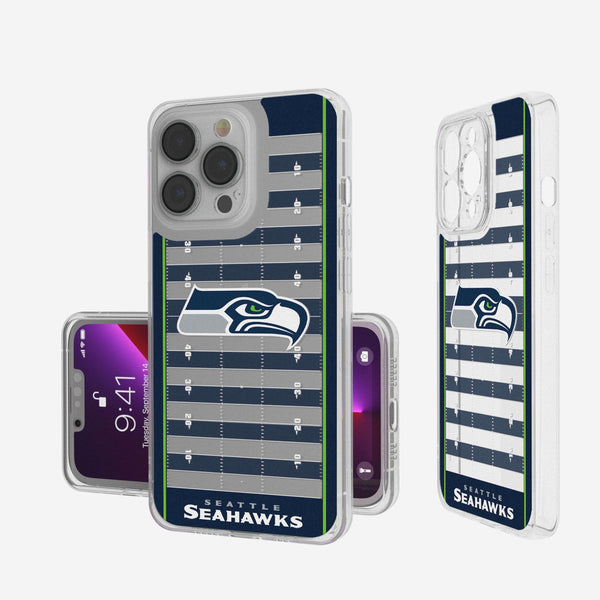 Seattle Seahawks Football Field iPhone Clear Case