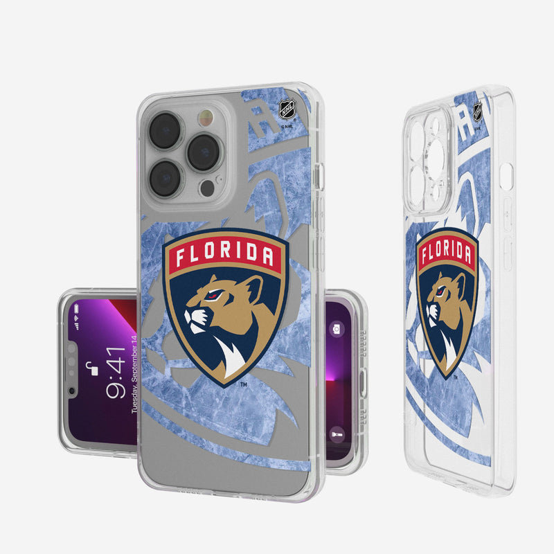 Florida Panthers Ice Tilt iPhone 7 / 8 / SE Clear Slim Case