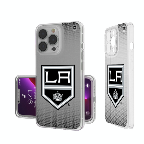 LA Kings Linen iPhone Clear Phone Case