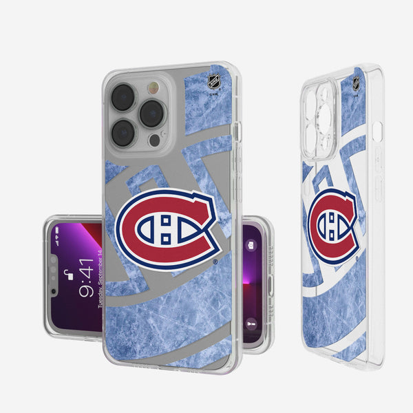 Montreal Canadiens Ice Tilt iPhone 7 / 8 / SE Clear Slim Case